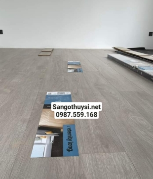 Sàn Beryalloc nhập khẩu Bỉ mã 62001350 thi công nhà Tuyền Cosmo Tây Hồ